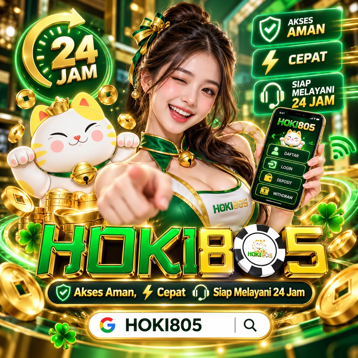 HOKI805: Akses Aman, Cepat & Siap Melayani 24 Jam